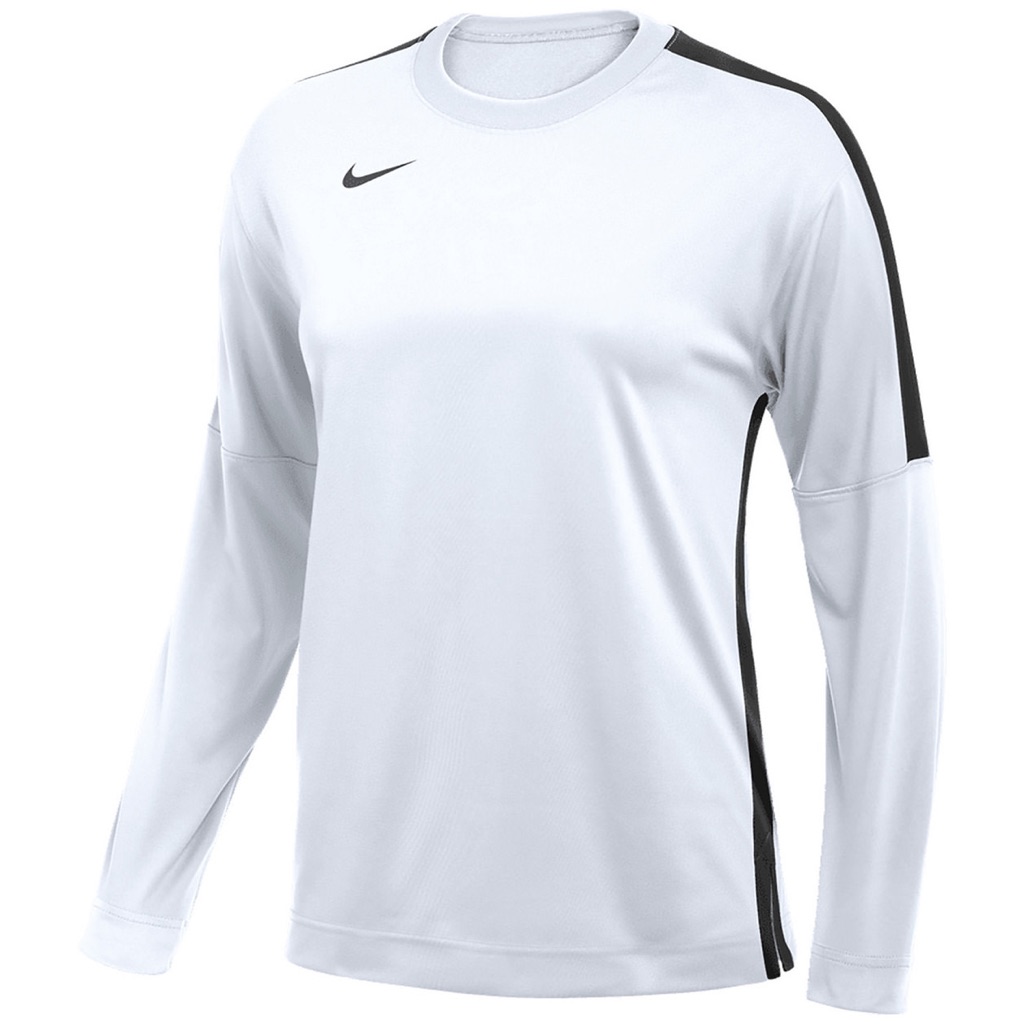 Nike Womens Team White Team Black Shooting LongSleeve TShirt Nike Womens Team White Team Black Shooting LongSleeve TShirt